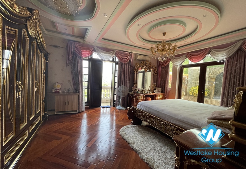 Corner 5 beds house for rent in Ciputra, Tay Ho